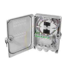   Logilink FTTH elosztódoboz 24x LC/APC, teljesen feltöltve, IP55 (FB124LC)