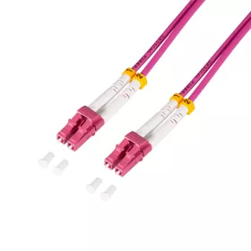   Logilink Acél páncélozott szálas patch kábel OM4, Duplex LC/UPC - LC/UPC, 2,0 m (FC4LC02)