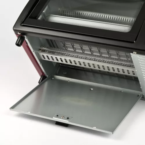 Girmi FE10 Kompakt méretű elektromos sütő, főzéshez, sütéshez, melegítéshez, 800W, 10 literes, 60 perces időzítővel