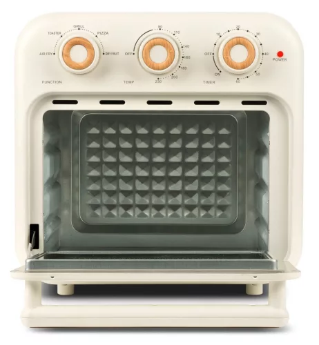 Girmi FG28 Ecofrit 14L forrólevegős, pizza és multifunkciós sütő – XXL kapacitás, sokoldalú sütés, egészséges fogások (FG2801)