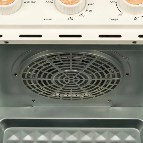 Girmi FG28 Ecofrit 14L forrólevegős, pizza és multifunkciós sütő – XXL kapacitás, sokoldalú sütés, egészséges fogások (FG2801)