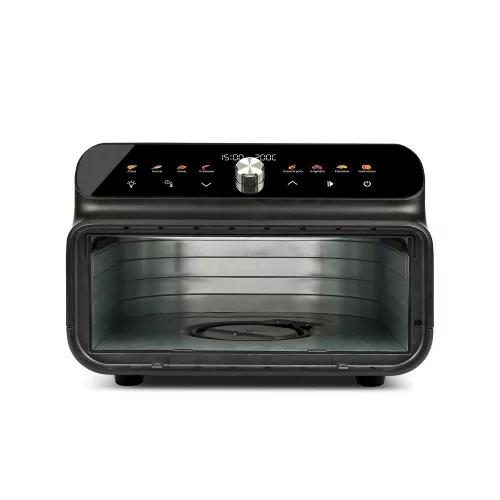 Girmi FG77 Ecofrit Grill – Forrólevegős Sütő, pizzasütő és Grillsütő, 10 literes, dupla fűtőszál - mindenre is!