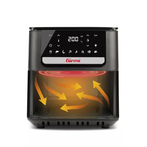 Girmi FG84 Ecofrit Crisp Forrólevegős sütő 6.5 literes (FG8400)