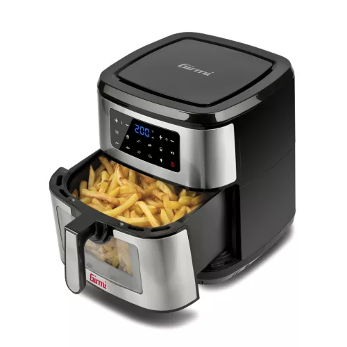 Girmi FG89 Ecofrit XXL Forrólevegős sütő 9,2 literes űrtartalommal, 60 perces időzítővel, sok extra szolgáltatással
