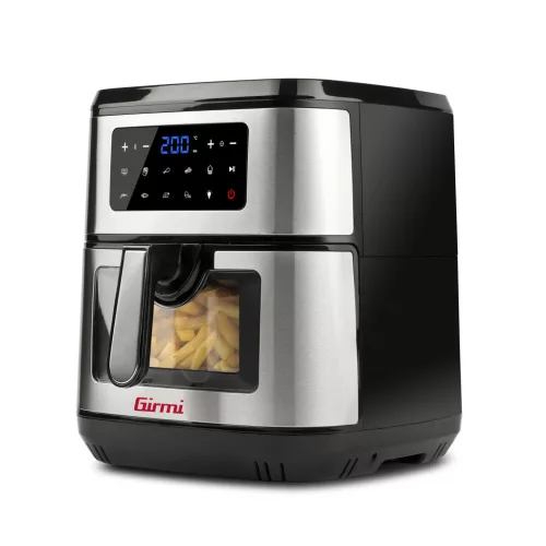 Girmi FG89 Ecofrit XXL Forrólevegős sütő 9,2 literes űrtartalommal, 60 perces időzítővel, sok extra szolgáltatással