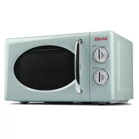   Girmi FM21 Mikrohullámú sütő kékes zöld színben, 20 literes, 30 perces időzítővel, 1150 W (teljesítmény), 800 W (grillteljesítmény)