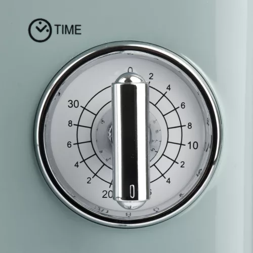Girmi FM21 Mikrohullámú sütő kékes zöld színben, 20 literes, 30 perces időzítővel, 1150 W (teljesítmény), 800 W (grillteljesítmény)