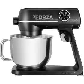 ECG FORZA 6600 Metallo Nero Konyhai robot