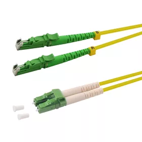   Logilink Fiber duplex patch kábel, OS2, 9/125 , LSH-LC, APC 8 , sárga, 2 m (FP0EL02)