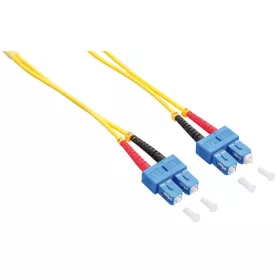   Logilink Fiber duplex patch kábel, OS2, 9/125 , LC-SC, sárga, 1 m (FP0SC01)