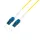 Logilink Fiber duplex patch kábel, OS2, 9/125 , Uniboot LC-LC, sárga, 15 m (FP0UB15)