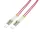 Logilink Fiber duplex patch kábel, OM4, 50/125 , LC-LC, lila, 100 m (FP4LC11)