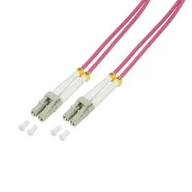   Logilink Fiber duplex patch kábel, OM4, 50/125 , LC-LC, lila, 200 m (FP4LC44)