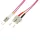 Logilink Fiber duplex patch kábel, OM4, 50/125 , LC-SC, lila, 1 m (FP4LS01)