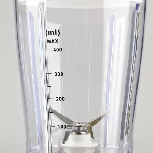 Girmi FR03 kompakt elektromos turmixgép, 170 W teljesítmény, 400 ml-es keverőpohár és rozsdamentes acél pengék, Zöld (FR0303)