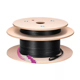   LogiLink Fiber főkábel U-DQ(ZN)BH, 4 eres multimódusú OM4,160 m, LC/UPC - LC/UPC (FT1U160)