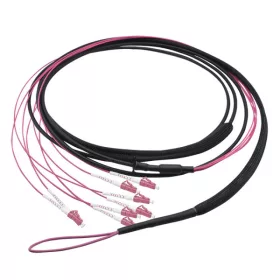   LogiLink Fiber törzskábel U-DQ(ZN)BH, 8 eres többmódusú OM4, 60 m, LC/UPC - LC/UPC (FT2U060)