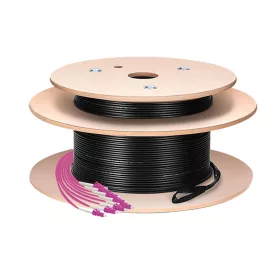   LogiLink Fiber törzskábel U-DQ(ZN)BH, 8 eres multimódusú OM4,160 m, LC/UPC - LC/UPC (FT2U160)