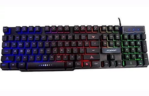 Forev FV-Q1S magyar gamer billentyűzet rgb led világítással