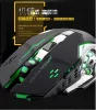 FOREV FV-W502 vezeték nélküli led-es optikai gamer egér 3200 DPI, akkumulátoros, micro usb töltéssel