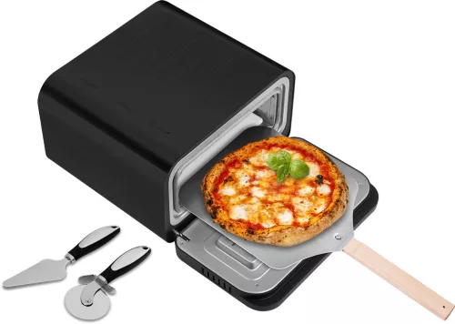 ECG Forza 4600 Pizza Nero sütő 450°C, 45L