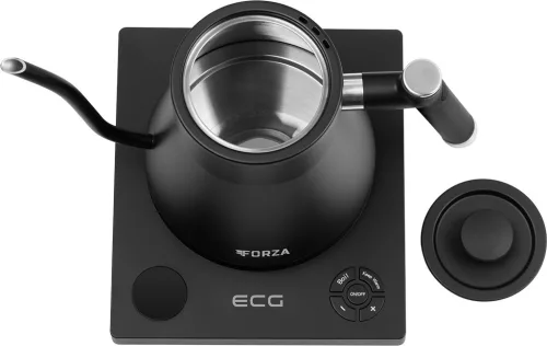 ECG Forza 8000 Pour over Nero Elektromos vízforraló 1L