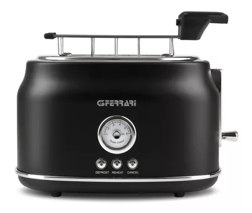 G3 Ferrari G10134 Kenyérpirító fekete színben, 815 W, 3 funkcióval