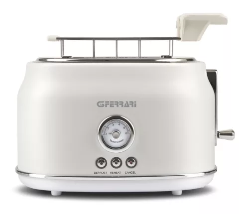 G3 Ferrari G10134 Kenyérpirító fehér színben, 815 W, 3 funkcióval
