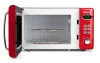 G3 Ferrari G10155 SAPORMIO VINTAGE Mikrohullámú sütő, 20 liter, 1.150W teljesítménnyel, piros színben