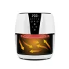 G3 Ferrari G10195 forrólevegős sütő, 1500 W, 4,8 literes, 60 perces időzítővel