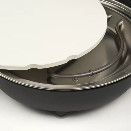 G3 Ferrari G10199 Pummarola Pizza pizzasütő, 31 cm természetes kordierit kőlappal, 1200W