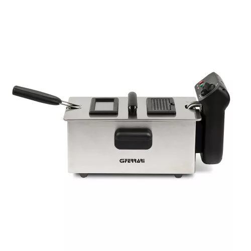 G3 Ferrari G10203 Pastella - elektromos olajsütő, ízletes sült ételek készítéséhez, kivehető tartállyal, 3 literes, 2000W