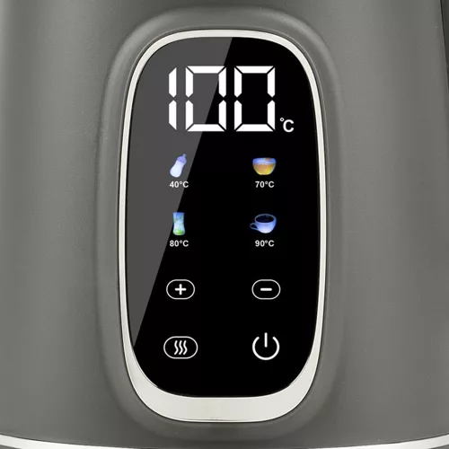 G3 Ferrari G10224 Tisaniere Glass hőfokszabályzású üveg vízforraló, digitális érintőkijelző, melegen tartás funkció, 1.7 liter (G1022400)