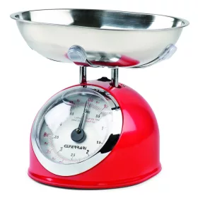   G3 Ferrari G20003 Mechanikus konyhai mérleg, 5 kg-ig, piros színben
