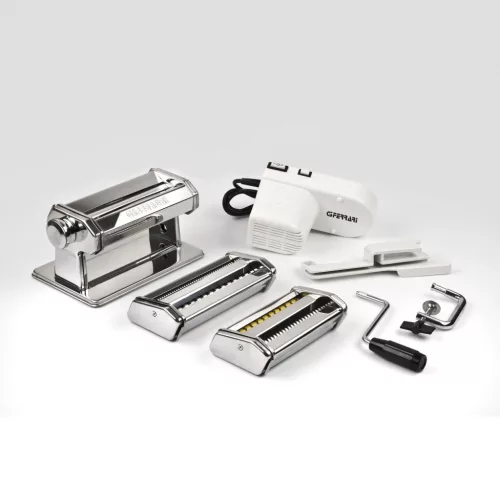 G3 Ferrari G20121 elektromos tésztakészítő, 90W, 9 féle tésztavastagság, 5 féle tésztaforma, 2 sebesség fokozat