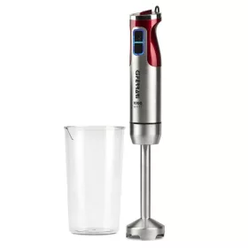   G3 Ferrari G20142 ANTELAO Kézi botmixer, erős, 8 sebességgel, 1000W-os motorral, hideg és meleg ételekhez, piros színben (G2014202)