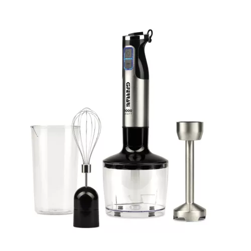G3 Ferrari G20143 ANTELAO KIT Kézi botmixer készlet, erős, 8 sebességgel, 1000W-os motorral, hideg és meleg ételekhez
