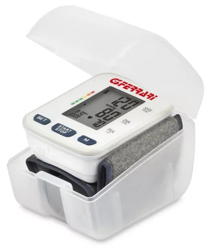 G3 Ferrari G30054 automata csuklós vérnyomásmérő 120 memória, szabálytalan szívverés jelzés, LCD kijelző