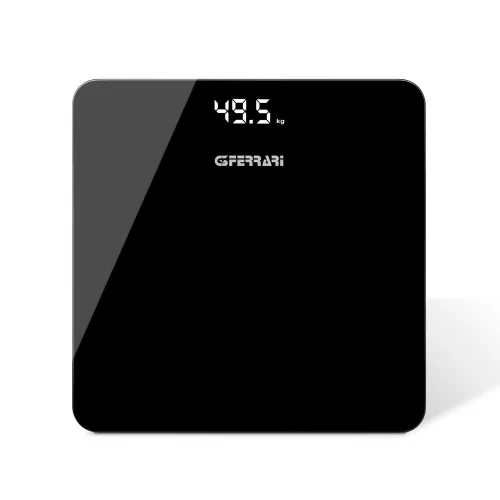 G3 Ferrari G30058 ZENIT -  Modern, precíz és stílusos digitális személymérleg rejtett LED kijelzővel, edzett üveggel