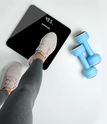 G3 Ferrari G30058 ZENIT -  Modern, precíz és stílusos digitális személymérleg rejtett LED kijelzővel, edzett üveggel