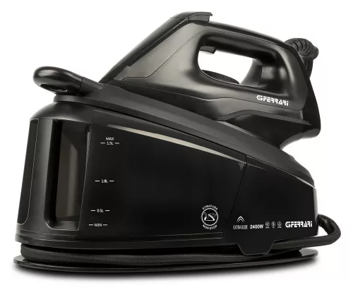 G3 Ferrari G40025 Extra Glide gőzállomás 5 bar nyomás, 130g/perc gőzlöket, kerámia vasalótalp, nonstop víz utántöltés