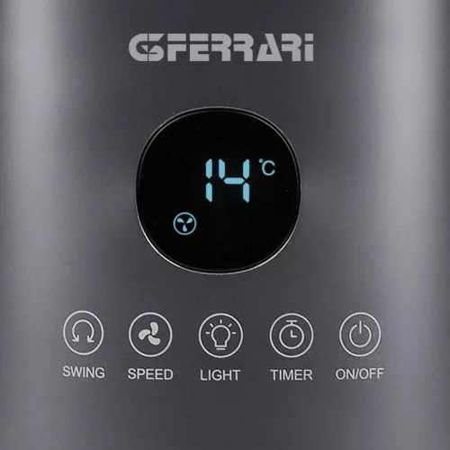 G3 Ferrari  G50051 WIND MASTER Lapát nélküli, forradalmi technológiával készült ventillátor szürke színben (G5005100)