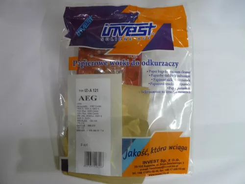 IZ-A121 KOMPATIBILIS PAPÍR PORZSÁK (5DB/CSOMAG)