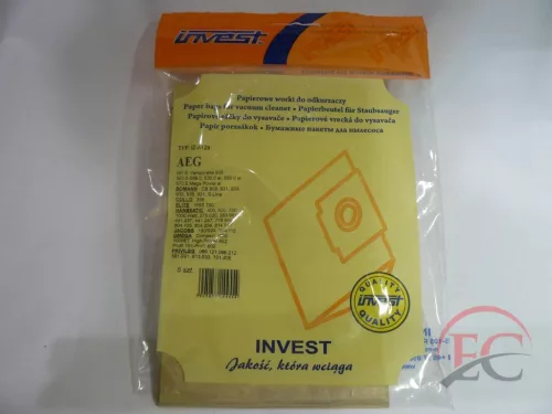 IZ-A129 INVEST KOMPATIBILIS PAPÍR PORZSÁK (5DB/CSOMAG)