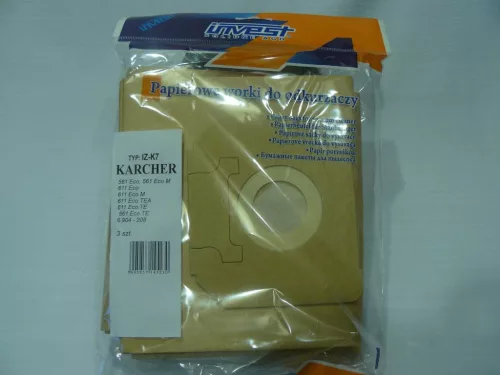 IZ-K7 INVEST KARCHER KOMPATIBILIS PAPÍR PORZSÁK (5DB/CSOMAG)