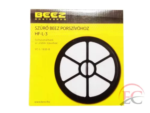 PORSZÍVÓ MIKROSZŰRŐ BEEZ HF-L-3 VCL 1820B TARTÁLYBA