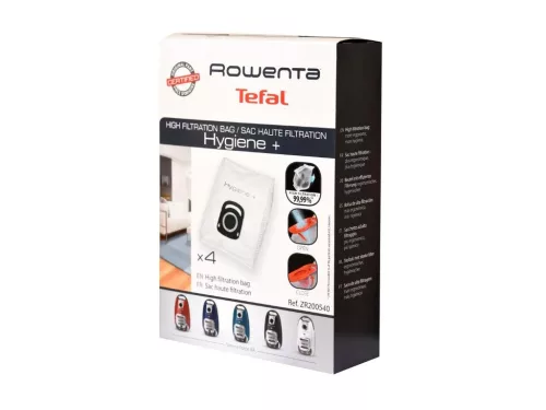 IZ-R16GY54S ROWENTA HYGIENE+ GYÁRI MIKROSZÁLAS PORZSÁK (4DB/CSOMAG) ZR200540