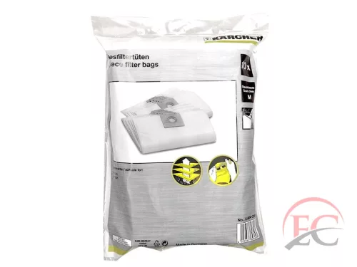 IZ-KT10/T12GYS.10 IPARI KARCHER T 10/1 / T 12/1 GYÁRI MIKROSZÁLAS PORZSÁK (10DB/CSOMAG) 6.904-315.0