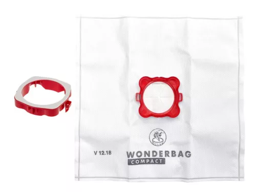 IZ-R14/3GYS ROWENTA WONDERBAG COMPACT (3L) GYÁRI MIKROSZÁLAS PORZSÁK ELŐLAPPAL (ADAPTERREL) (5DB+1ELŐLAP/CSOMAG) WB305140