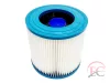 PORSZÍVÓ KOMPATIBILIS HEPA FILTER / MOTORVÉDŐ SZŰRŐ HENGERES KARCHER WD 2 / A 2004 (6.414-552.0) MOSHATÓ